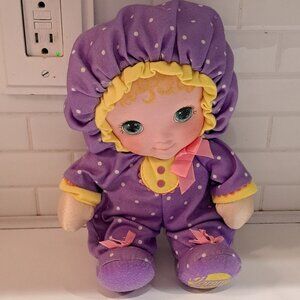 Jammie pies. Pittipin purple plush doll Playskool vintage